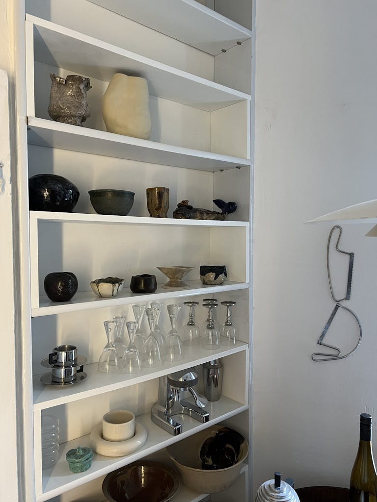 Hylle før Hyllen etter DIY
